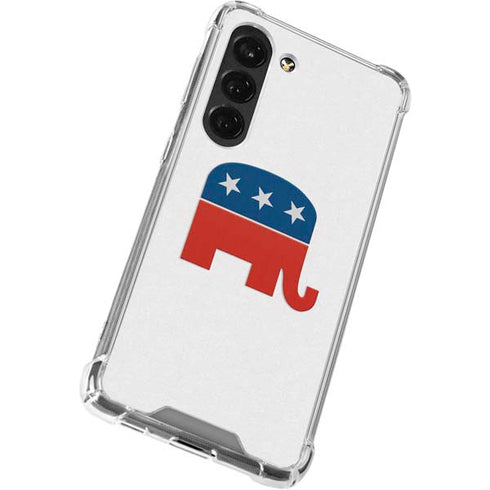 Republican Elephant Galaxy S23 Clear Case