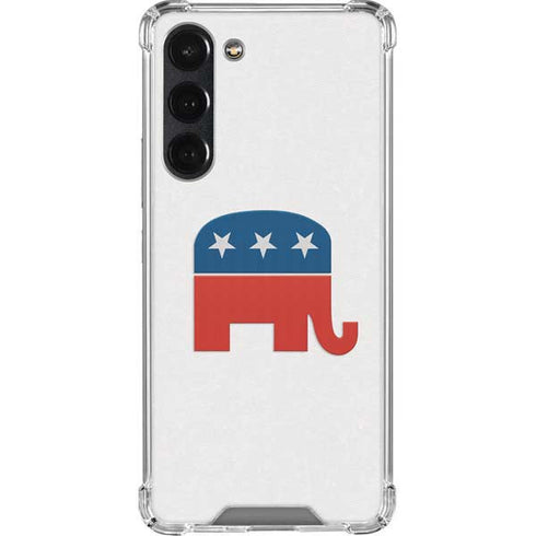 Republican Elephant Galaxy S23 Plus Clear Case
