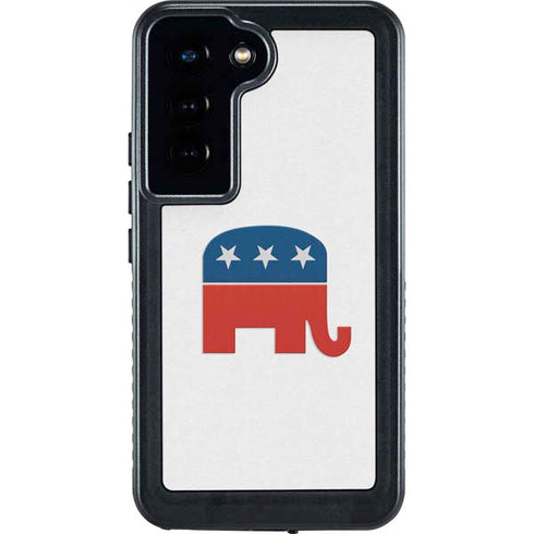Republican Elephant Galaxy S23 Waterproof Case