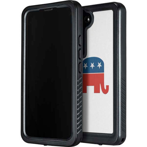 Republican Elephant Galaxy S23 Waterproof Case