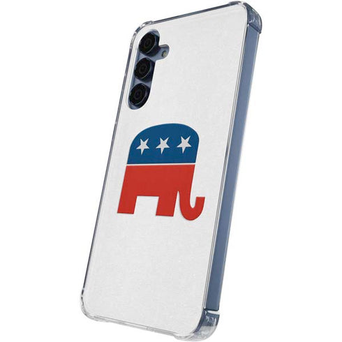 Republican Elephant Galaxy S24 Clear Case