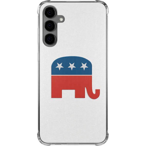 Republican Elephant Galaxy S24 Plus Clear Case
