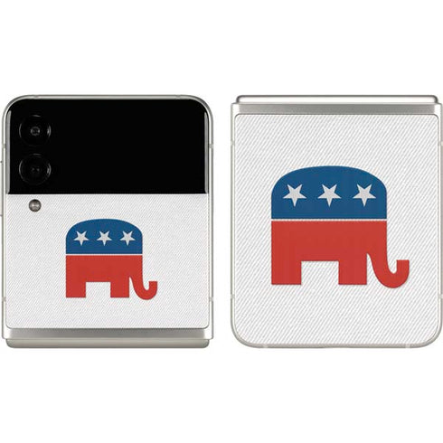 Republican Elephant Galaxy Z Flip3 5G Skin