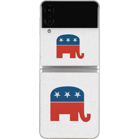 Republican Elephant Galaxy Z Flip3 5G Skin