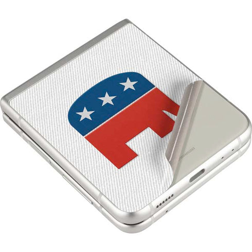 Republican Elephant Galaxy Z Flip3 5G Skin