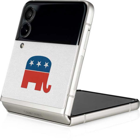 Republican Elephant Galaxy Z Flip3 5G Skin