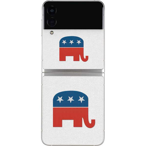 Republican Elephant Galaxy Z Flip4 5G Skin