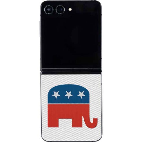 Republican Elephant Galaxy Z Flip5 5G Skin