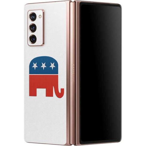 Republican Elephant Galaxy Z Fold2 5G Skin
