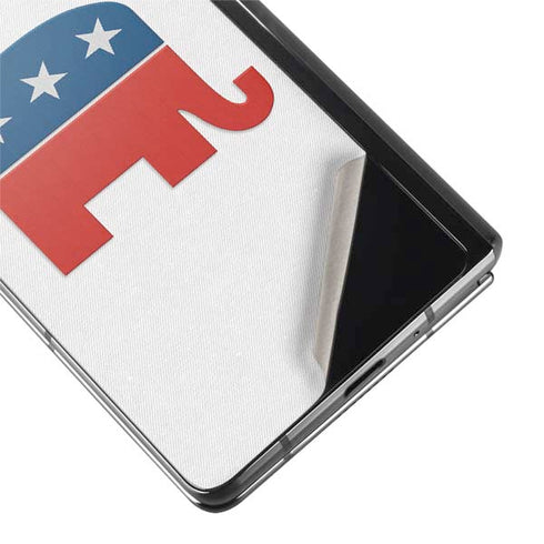 Republican Elephant Galaxy Z Fold2 5G Skin