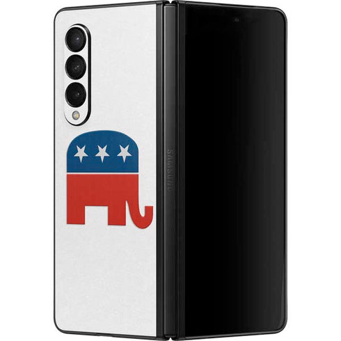 Republican Elephant Galaxy Z Fold3 5G Skin