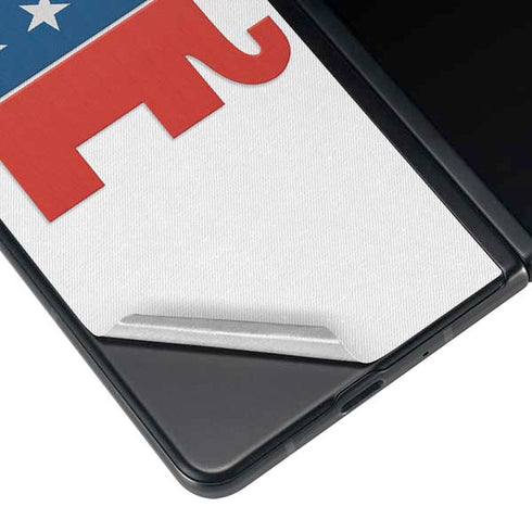 Republican Elephant Galaxy Z Fold3 5G Skin