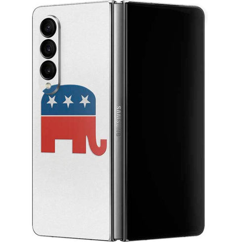 Republican Elephant Galaxy Z Fold4 5G Skin