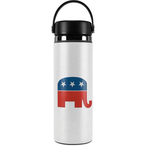 Republican Elephant Hydro Flask 20oz Wide Mouth Skin