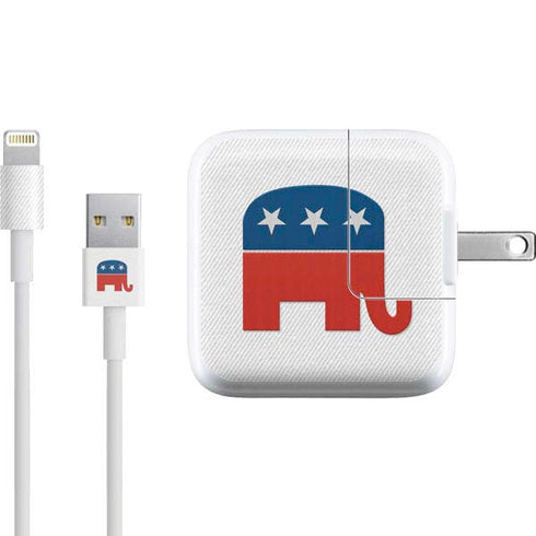 Republican Elephant iPad Charger (10W USB) Skin