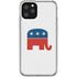 Republican Elephant iPhone 11 Pro Clear Case