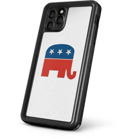 Republican Elephant iPhone 11 Pro Waterproof Case