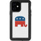 Republican Elephant iPhone 12 Waterproof Case