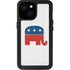 Republican Elephant iPhone 13 Mini Waterproof Case