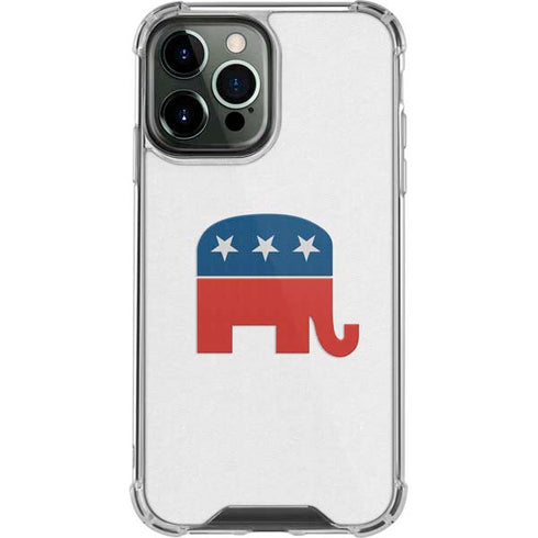 Republican Elephant iPhone 13 Pro Max Clear Case