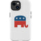 Republican Elephant iPhone 14 Plus Impact Case