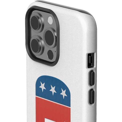Republican Elephant iPhone 15 Pro Impact Case