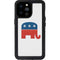 Republican Elephant iPhone 14 Pro Max Waterproof Case