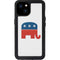 Republican Elephant iPhone 15 Plus Waterproof Case