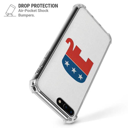 Republican Elephant iPhone 7/8 Plus Clear Case