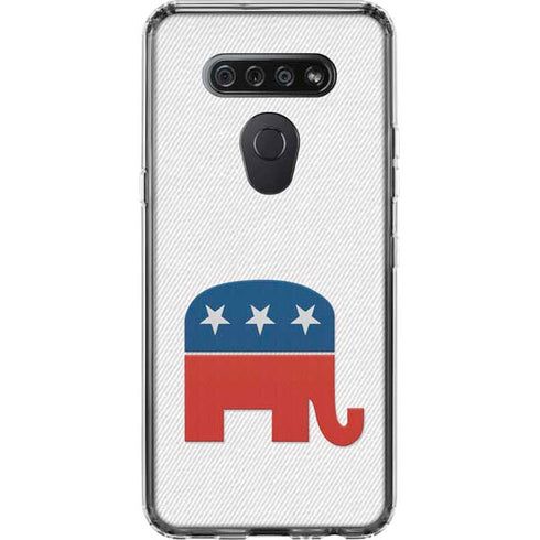 Republican Elephant LG K51/Q51 Clear Case