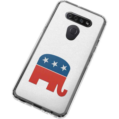 Republican Elephant LG K51/Q51 Clear Case
