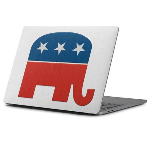 Republican Elephant Apple MacBook Pro 13-inch Skin