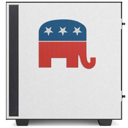 Republican Elephant NZXT H510 Compact ATX Mid-Tower Case Skin
