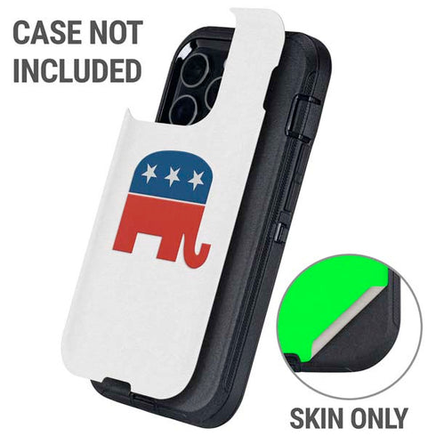 Republican Elephant Otterbox Defender iPhone Skin
