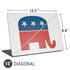 Republican Elephant Universal Laptop 15in (12.2 x 8.8in) Skin