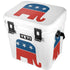 Republican Elephant YETI Roadie 24 Hard Cooler Skin