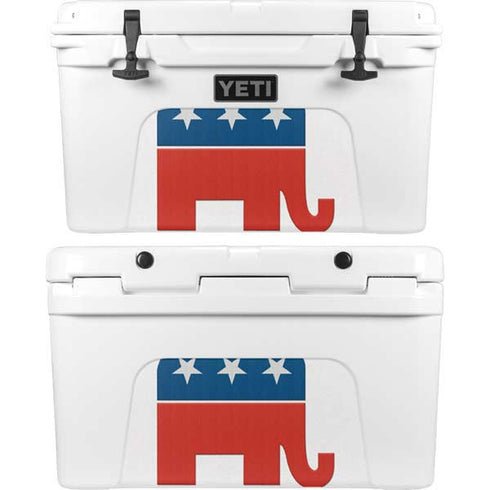 Republican Elephant YETI Tundra 45 Hard Cooler Skin