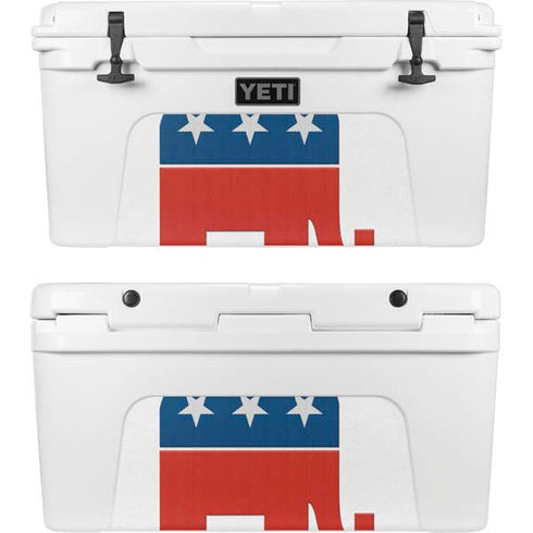 Republican Elephant YETI Tundra 75 Hard Cooler Skin
