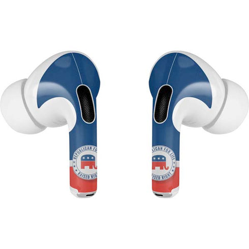 Republican For Life AirPods Pro 2nd Gen Skin