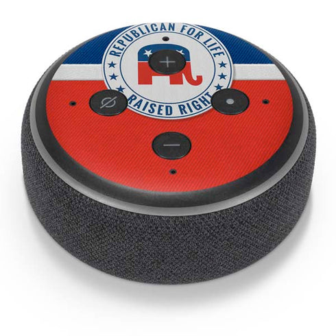 Republican For Life Amazon Echo Dot Skin