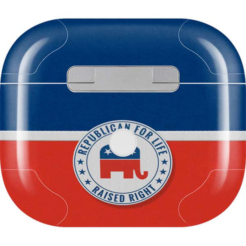 Republican For Life Apple AirPods (3rd Gen 2021) Skin