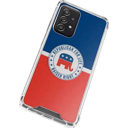 Republican For Life Galaxy A52 5G Clear Case
