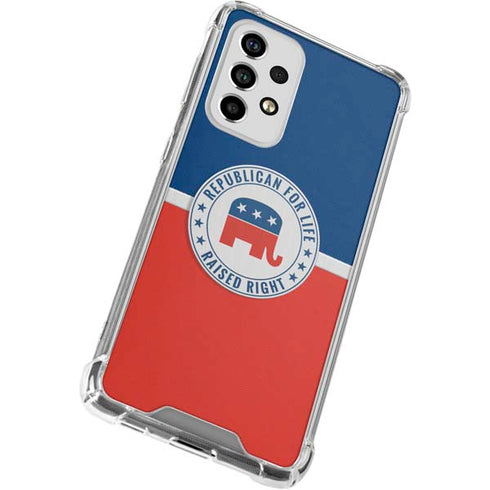 Republican For Life Galaxy A53 5G Clear Case