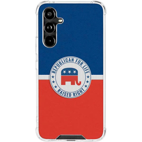 Republican For Life Galaxy A54 5G Clear Case