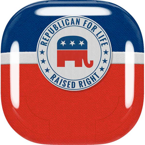 Republican For Life Galaxy Buds Live Skin