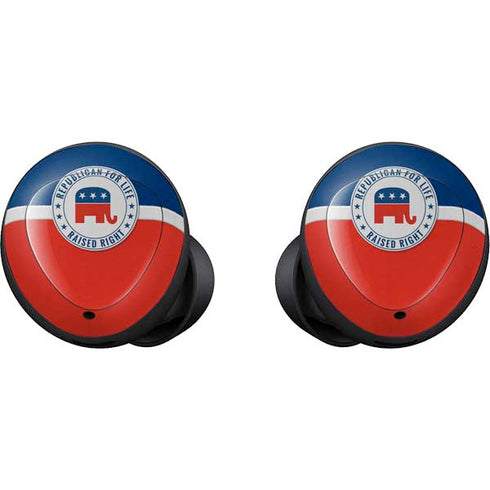 Republican For Life Galaxy Buds Skin