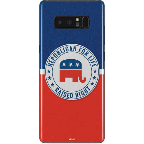 Republican For Life Galaxy Note 8 Skin