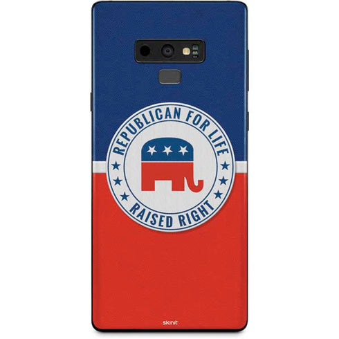 Republican For Life Galaxy Note 9 Skin