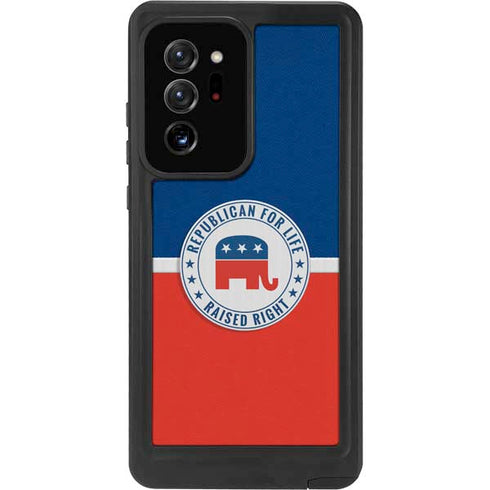 Republican For Life Galaxy Note20 Ultra 5G Waterproof Case