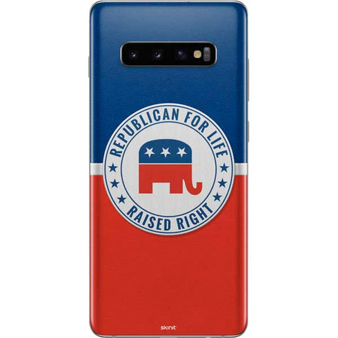 Republican For Life Galaxy S10 Plus Skin